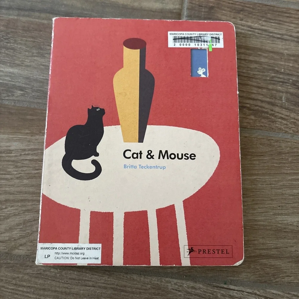 Cat and Mouse by Teckentrup,‎ Britta [Board book]